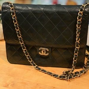 Vintage 1994 Authentic Quilted Lambskin Chanel